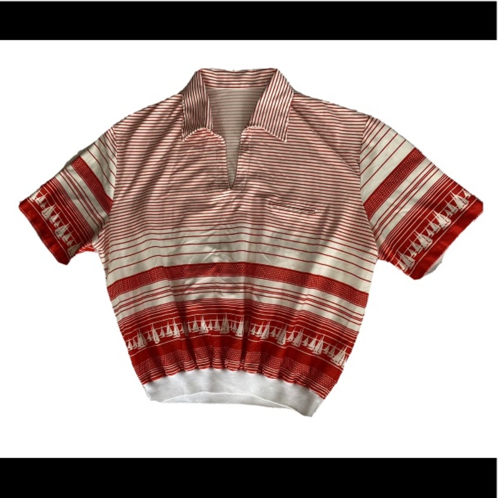 Bubbly Sailboats Polo Shortie main image 1